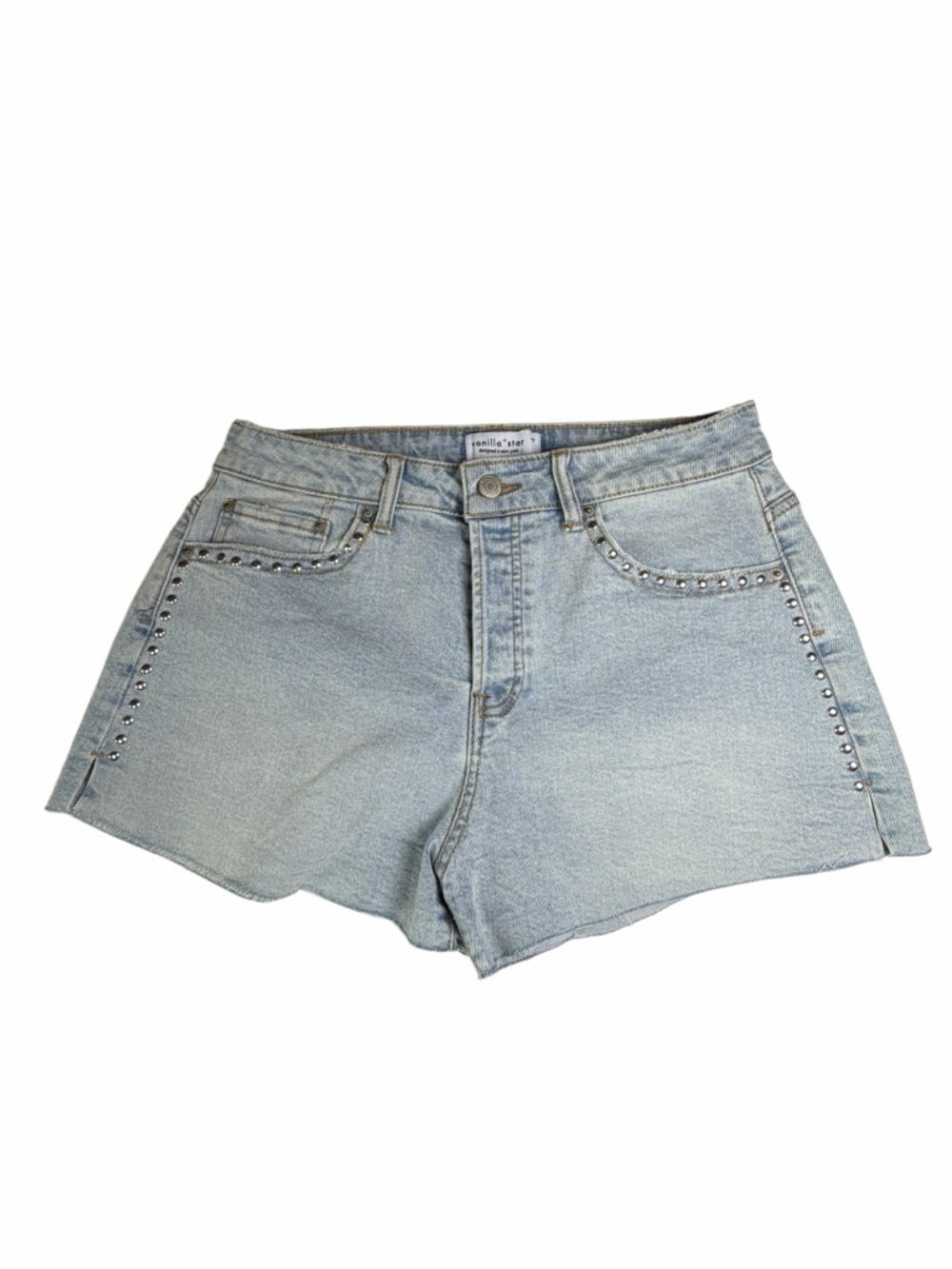 Women’s Vanilla Star Cut Off Raw Hem Denim Shorts Size 5